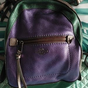 Coach Colorblock Backpack